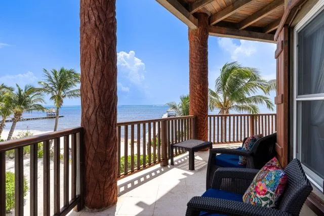 Vista desde la amplia veranda