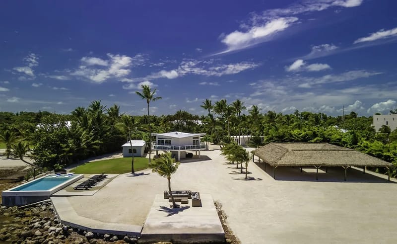 Estate grounds and ocean views