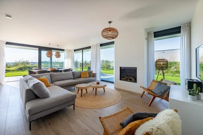 Luxe vakantievilla aan zee voor 8 personen in zeeland