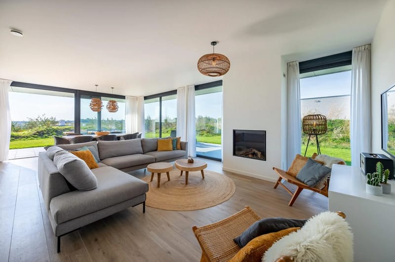 Luxe vakantievilla aan zee voor 8 personen in zeeland