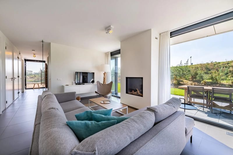 Villa Duinvallei 1 en un paisaje de dunas en Zelanda