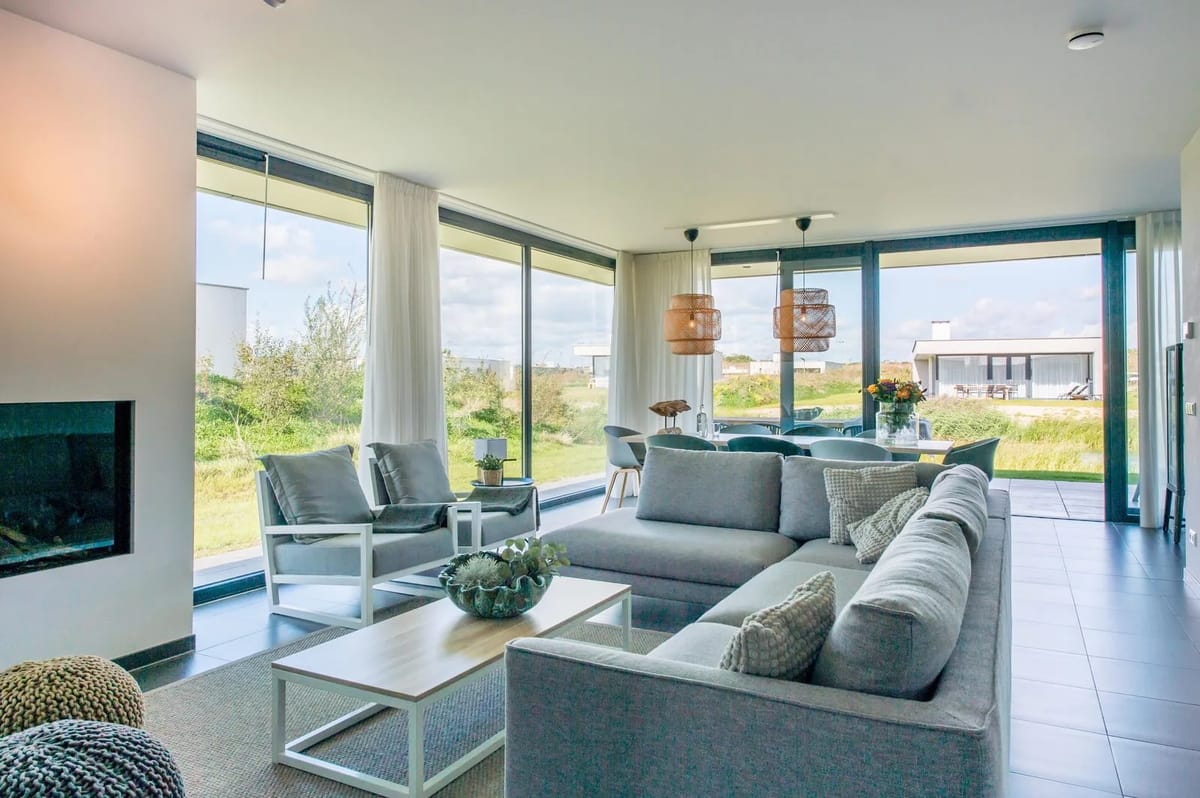 Luxe villa aan het water in Zeeland